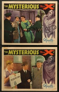 5t0637 MYSTERIOUS MISS X 3 LCs 1939 Michael Whalen, Lynne 'Mary Hart' Roberts, ultra rare!