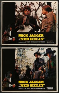 5t0205 NED KELLY 8 int'l LCs 1970 Mick Jagger as legendary Australian bandit, Tony Richardson