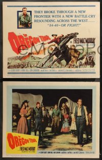 5t0220 OREGON TRAIL 8 LCs 1959 Fred MacMurray broke through a new frontier with 54-40 or Fight!
