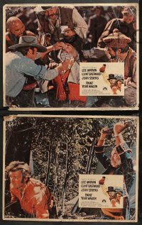 5t0434 PAINT YOUR WAGON 6 LCs 1969 Clint Eastwood, Lee Marvin, Jean Seberg, Lesser border art!