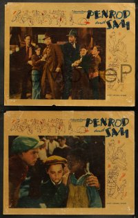5t0488 PENROD & SAM 5 LCs 1937 Billy Mauch, adapted from Booth Tarkington's children's classic!