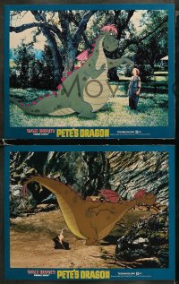 5t0225 PETE'S DRAGON 8 LCs 1977 Walt Disney, great cartoon & live action images!