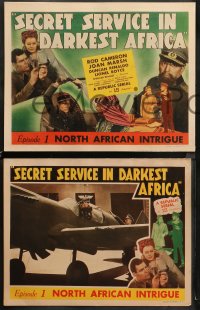 5t0272 SECRET SERVICE IN DARKEST AFRICA 8 chapter 1 LCs 1943 North African Intrigue, Rod Cameron!