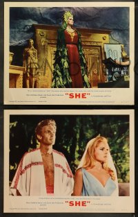 5t0275 SHE 8 LCs 1965 Hammer, images of sexy immortal Ursula Andress who's lived for 2000 years!