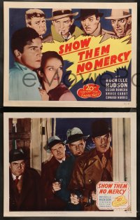 5t0280 SHOW THEM NO MERCY 8 LCs R1949 Rochelle Hudson, Cesar Romero, Brophy, Bruce Cabot, rare!