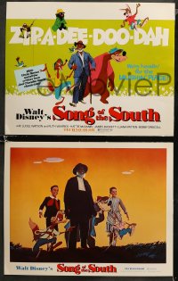 5t0013 SONG OF THE SOUTH 9 LCs R1972 Walt Disney, Uncle Remus, Br'er Rabbit, zip-a-dee doo-dah!