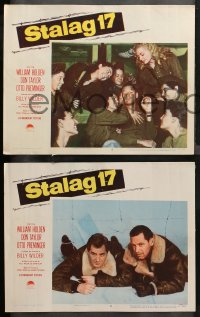 5t0499 STALAG 17 5 LCs 1953 Billy Wilder classic, Nazi Otto Preminger, Holden, Lembeck & Strauss!