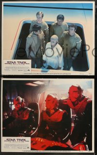5t0294 STAR TREK 8 LCs 1979 William Shatner, Leonard Nimoy, DeForest Kelly, Collins & Khambatta