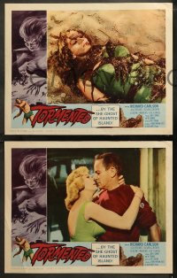 5t0324 TORMENTED 8 LCs 1960 Richard Carlson, Juli Reding, horror directed by Bert I. Gordon!
