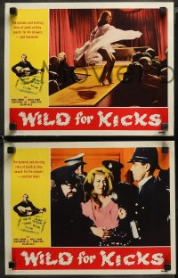 5t0662 WILD FOR KICKS 3 LCs 1961 sexy Noelle Adam, my mother was a stripper... I want to be one too!