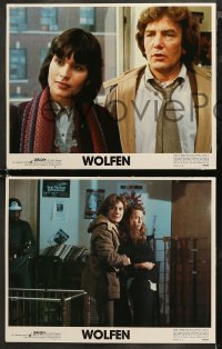 5t0354 WOLFEN 8 LCs 1981 Albert Finney, Gregory Hines, Diane Venora, werewolf horror!