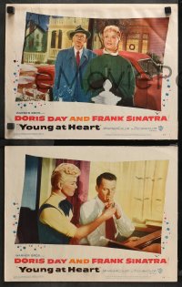 5t0666 YOUNG AT HEART 3 LCs 1954 Gordon Douglas directed, great images of Doris Day, Frank Sinatra!
