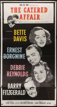 5w0047 CATERED AFFAIR 3sh 1956 Debbie Reynolds, Bette Davis, Ernest Borgnine, Barry Fitzgerald