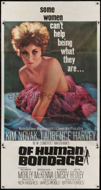 5w0092 OF HUMAN BONDAGE 3sh 1964 super sexy Kim Novak can't help being what she is!