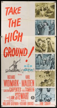 5w0130 TAKE THE HIGH GROUND 3sh 1953 Korean War soldiers Richard Widmark & Karl Malden!