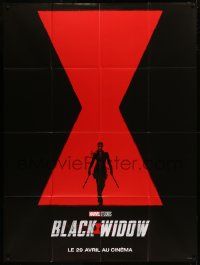 5w0931 BLACK WIDOW teaser French 1p 2020 Scarlet Johansson as Natasha Romanoff, Marvel superhero!