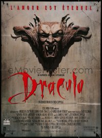 5w0948 BRAM STOKER'S DRACULA French 1p 1992 directed by Francis Ford Coppola, great vampire image!