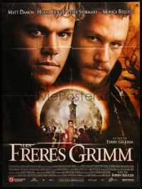 5w0952 BROTHERS GRIMM French 1p 2005 Matt Damon & Heath Ledger, Terry Gilliam, once upon a time!
