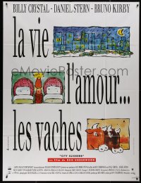 5w0990 CITY SLICKERS French 1p 1991 wonderful different cartoon art by Alain Millet!