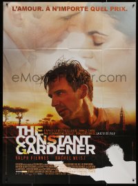 5w1001 CONSTANT GARDENER French 1p 2005 Ralph Fiennes & pretty Rachel Weisz, romantic thriller!
