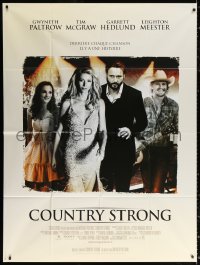 5w1005 COUNTRY STRONG French 1p 2011 Gwyneth Paltrow, Tim McGraw, Garrett Hedlund, country music!