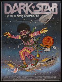5w1016 DARK STAR French 1p 1980 John Carpenter & Dan O'Bannon, different Lynch Guillotin art!