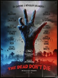 5w1018 DEAD DON'T DIE teaser French 1p 2019 Jim Jarmusch, huge all star cast, hand rising from grave!
