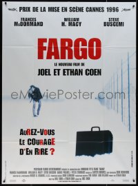 5w1065 FARGO French 1p 1996 a homespun murder story from the Coen Brothers, different image!