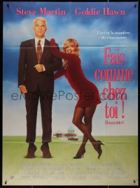 5w1137 HOUSESITTER French 1p 1992 sexy Goldie Hawn takes over Steve Martin's home, rare!