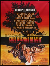 5w1140 HURRY SUNDOWN French 1p 1967 Otto Preminger, Michael Caine, Jane Fonda, different Landi art!