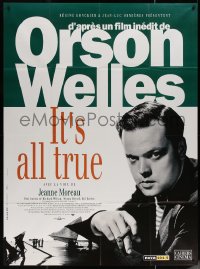 5w1161 IT'S ALL TRUE French 1p 1993 unfinished Orson Welles work, lost for more than 50 years!