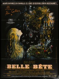 5w1179 LA BELLE ET LA BETE French 1p R2013 from Jean Cocteau's classic fairy tale, cool Malcles art!