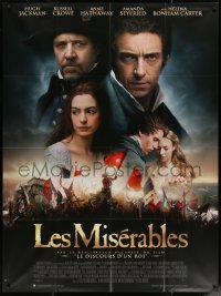 5w1193 LES MISERABLES French 1p 2013 Anne Hathaway, Hugh Jackman, Russell Crowe, Amanda Seyfried!