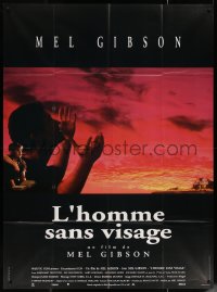 5w1218 MAN WITHOUT A FACE French 1p 1993 disfigured Mel Gibson befriends Nick Stahl!