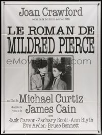 5w1232 MILDRED PIERCE French 1p R2006 Michael Curtiz, different image of Joan Crawford & Ann Blyth!