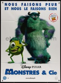 5w1245 MONSTERS, INC. French 1p 2002 best Disney & Pixar computer animated CGI cartoon!
