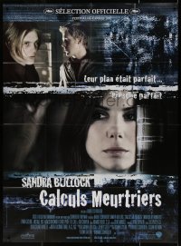 5w1253 MURDER BY NUMBERS French 1p 2002 Sandra Bullock, Ryan Gosling, directed by Barbet Schroeder!
