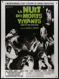 5w1266 NIGHT OF THE LIVING DEAD French 1p R2006 George Romero zombie classic, like the U.S. 1sheet!