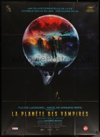 5w1302 PLANET OF THE VAMPIRES French 1p R2016 Mario Bava sci-fi, cool different image!