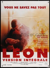 5w1191 LEON French 1p R1996 Luc Besson's Leon, Jean Reno & Natalie Portman, integral version!