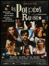 5w1338 RUSSIAN DOLLS French 1p 2005 Romain Duris, Audrey Tautou, Cecile De France, Kelly Reilly!