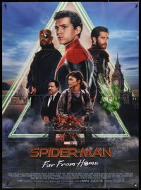 5w1364 SPIDER-MAN: FAR FROM HOME French 1p 2019 Marvel Comics, Tom Holland, Jackson, Gyllenhaal