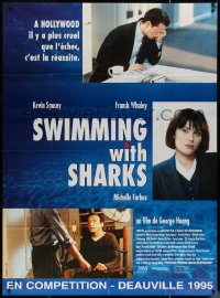 5w1375 SWIMMING WITH SHARKS French 1p 1995 Kevin Spacey, Frank Whaley, Michelle Forbes