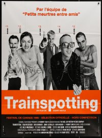 5w1402 TRAINSPOTTING French 1p 1996 heroin drug addict Ewan McGregor, directed by Danny Boyle!