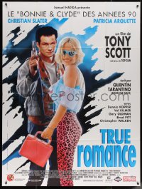 5w1408 TRUE ROMANCE cast style French 1p 1993 Christian Slater & Patricia Arquette, Tarantino!