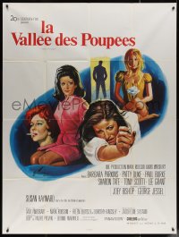 5w1420 VALLEY OF THE DOLLS French 1p 1968 Sharon Tate, Jacqueline Susann, different Grinsson art!