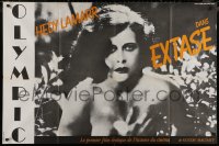 5w0861 ECSTASY French 31x46 R1980 naked Hedy Lamarr shows all when she was young Hedy Kiesler!