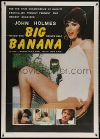 5w0770 STORMY Italian 1p 1985 John Holmes, for the true connoisseur of quality erotica, Big Banana!