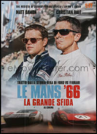 5w0811 FORD V FERRARI teaser Italian 2p 2019 Christian Bale, Matt Damon, different, Le Mans '66!