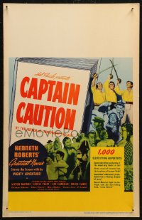 5w0358 CAPTAIN CAUTION WC 1940 Hal Roach's adapation of Kenneth Roberts greatest novel of manly men!
